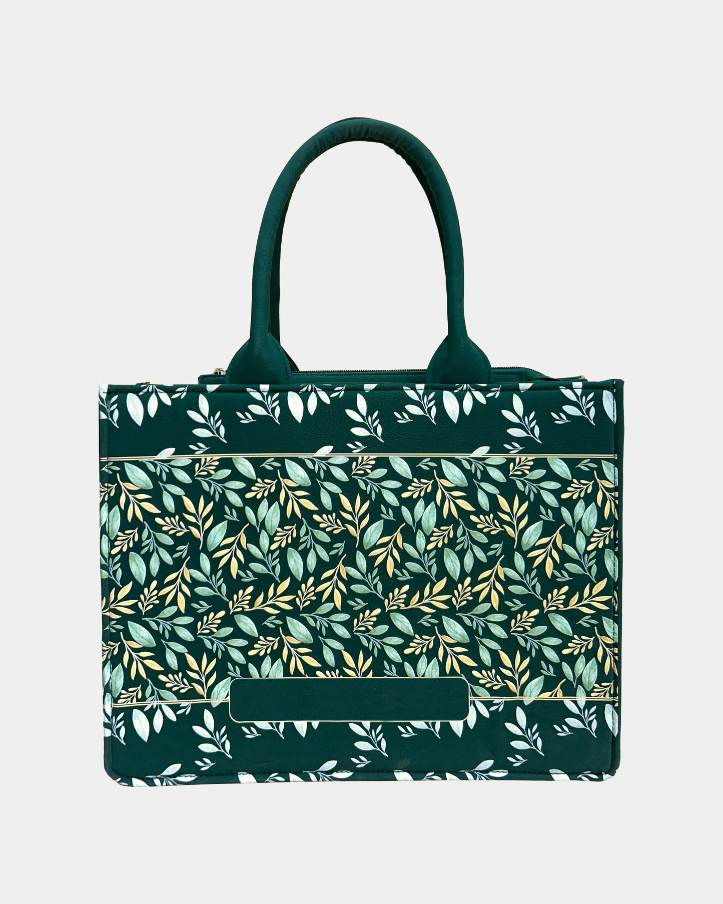 Leaf Lush Designer Embossed Customized Bag