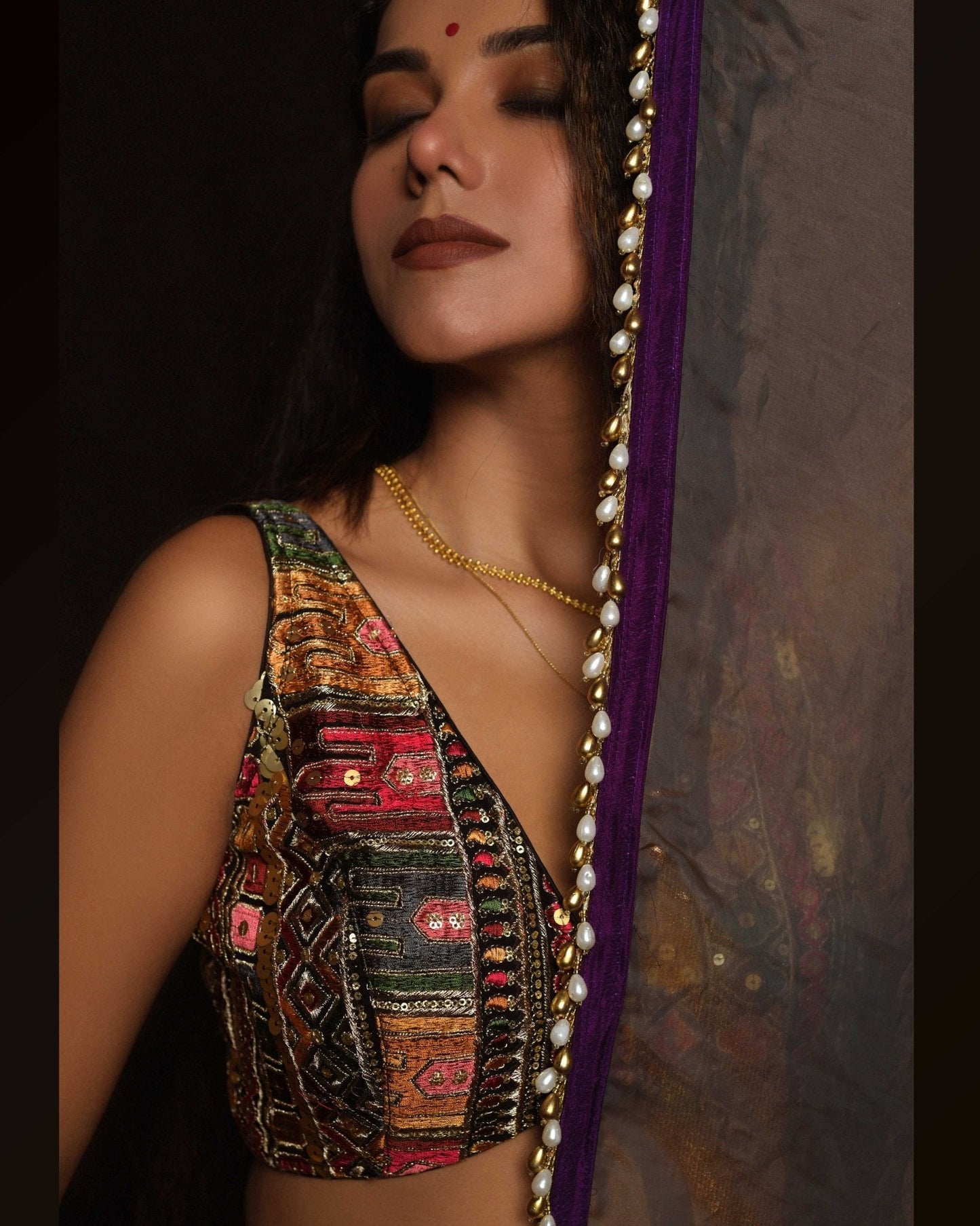THE FORBIDDEN OASIS SAREE