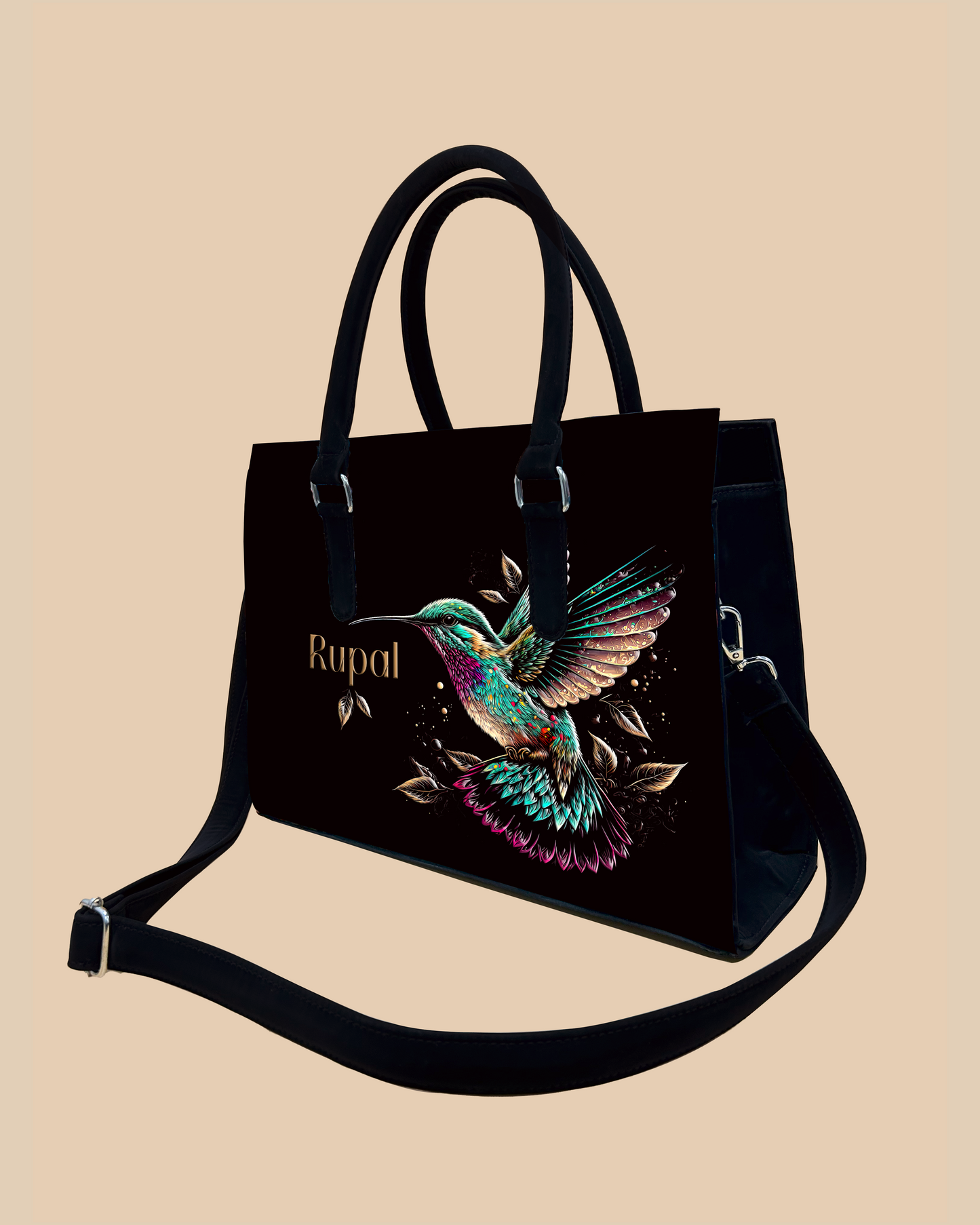 Beautiful Flying Sparrow Designer Sling Tote