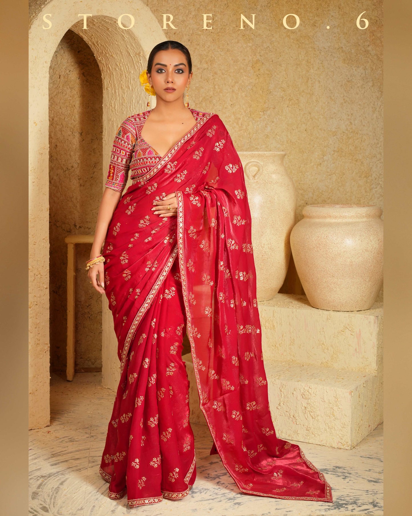 CHILLI CHARISMA SAREE
