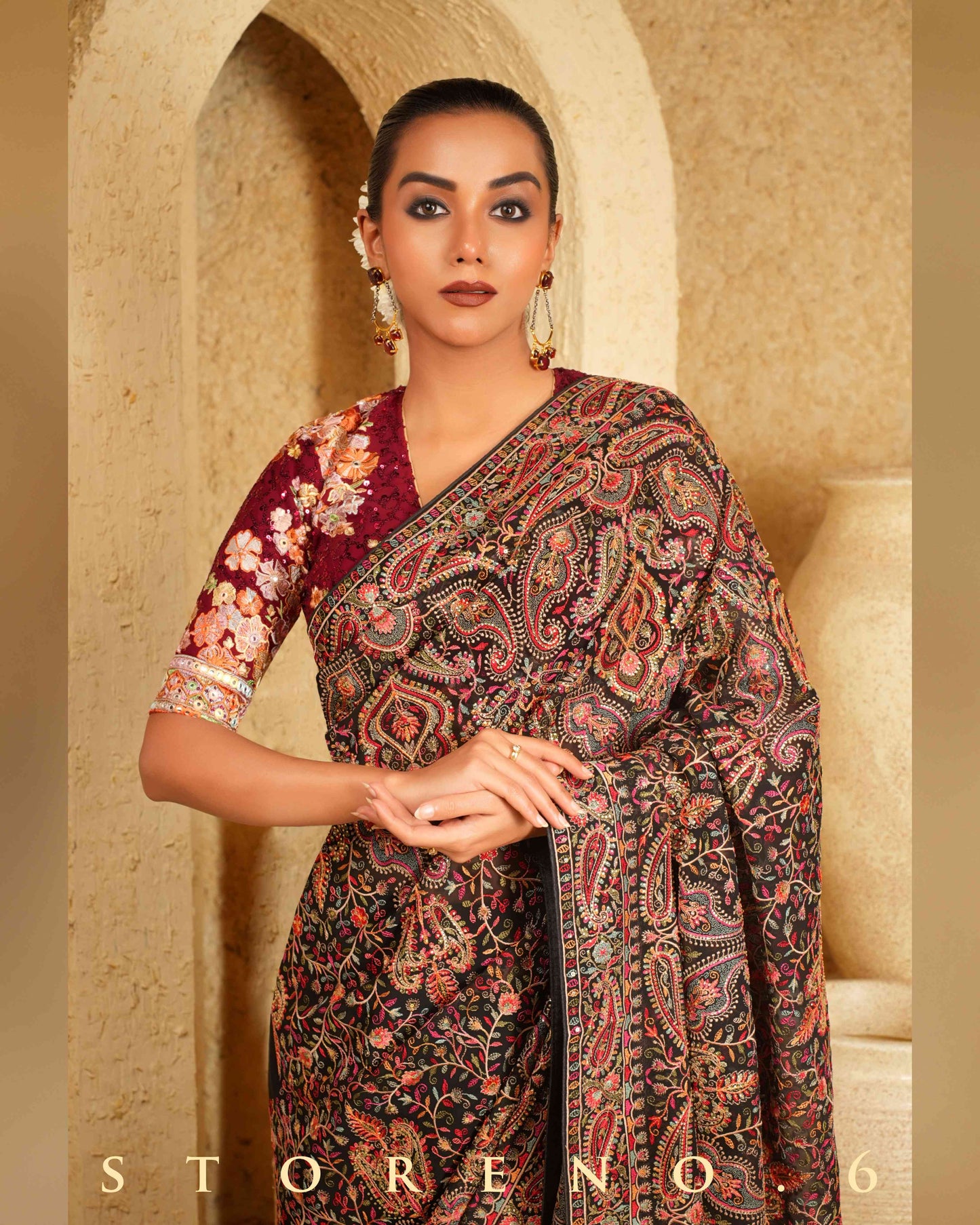 ONYX OPERA SAREE