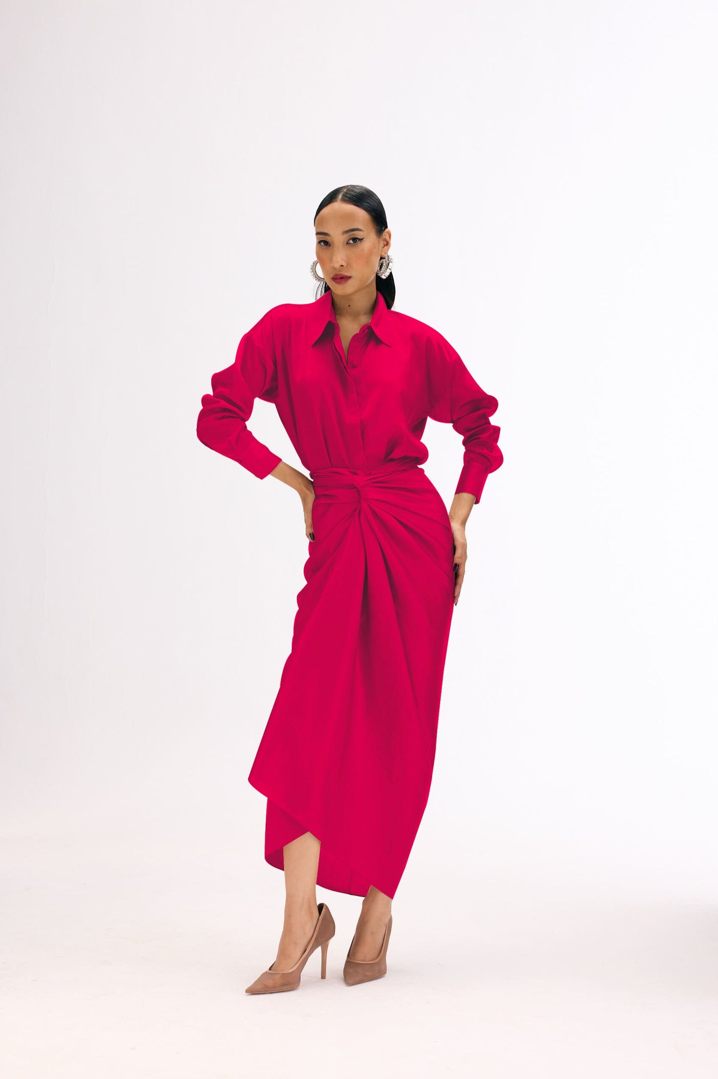 Raina Set Raspberry Pink
