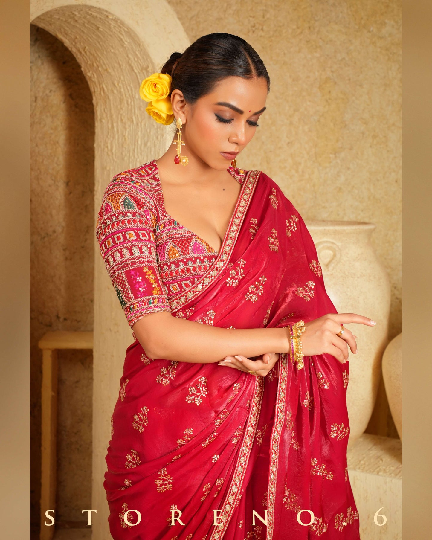 CHILLI CHARISMA SAREE
