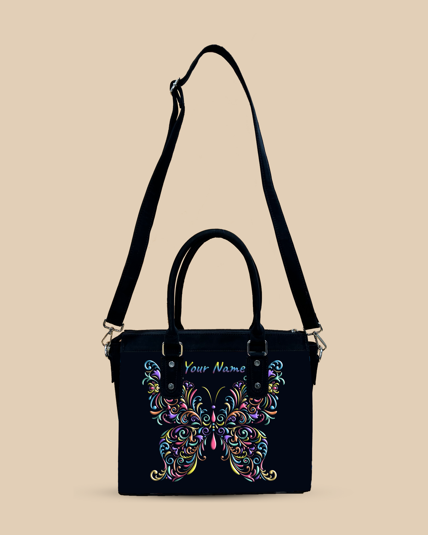 Aurelia colorful butterfly Pattern Designer Sling Bag for Everyday Use