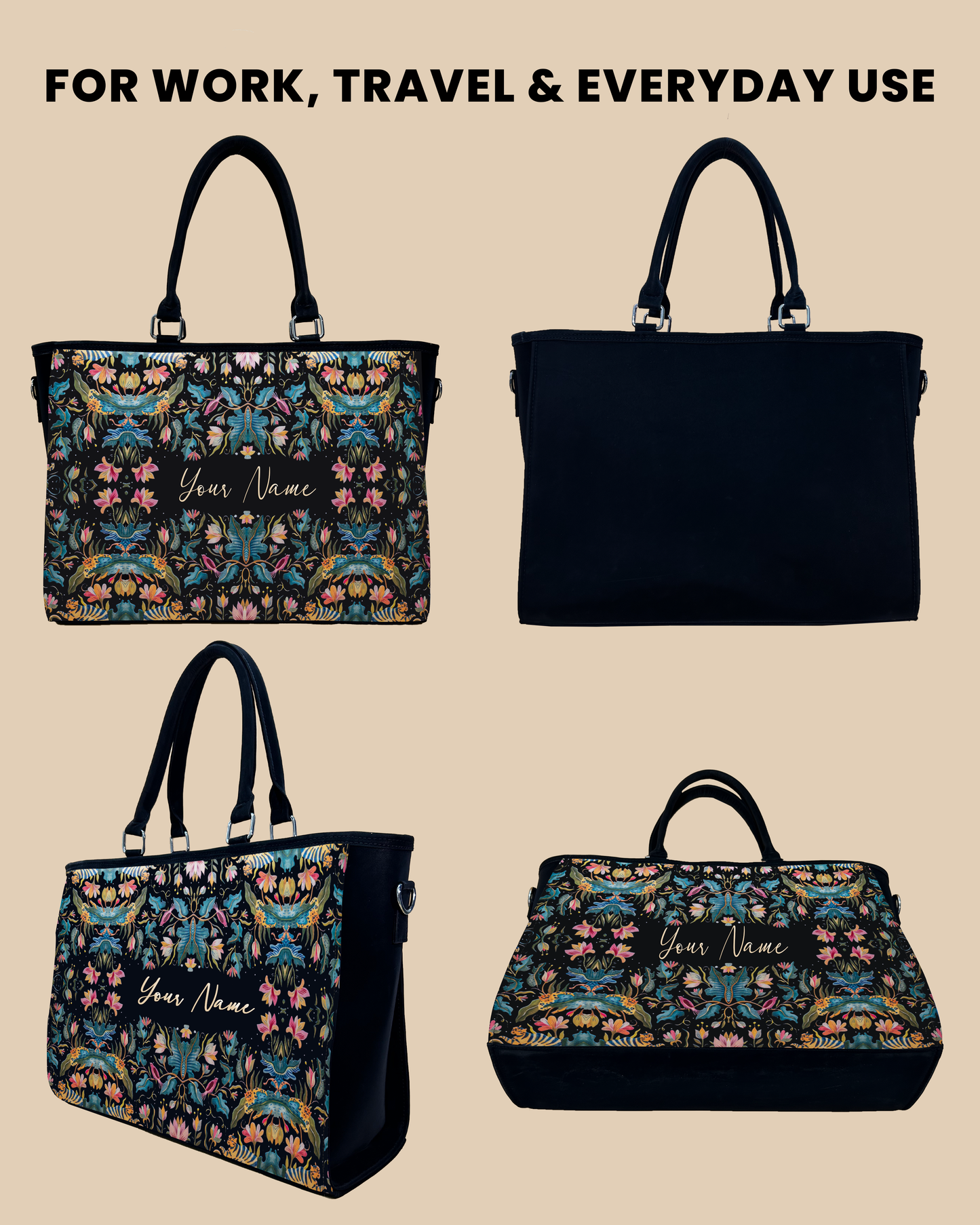 African Jungle Oversized Tote