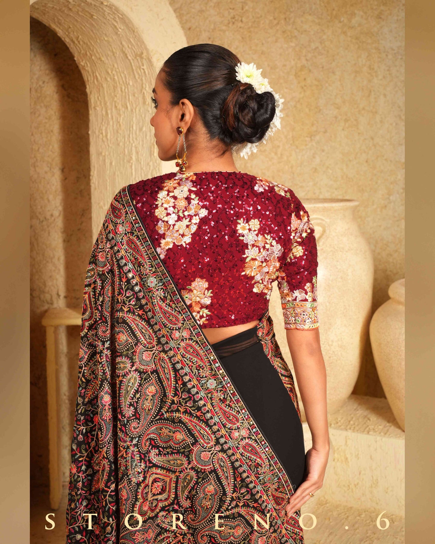 ONYX OPERA SAREE