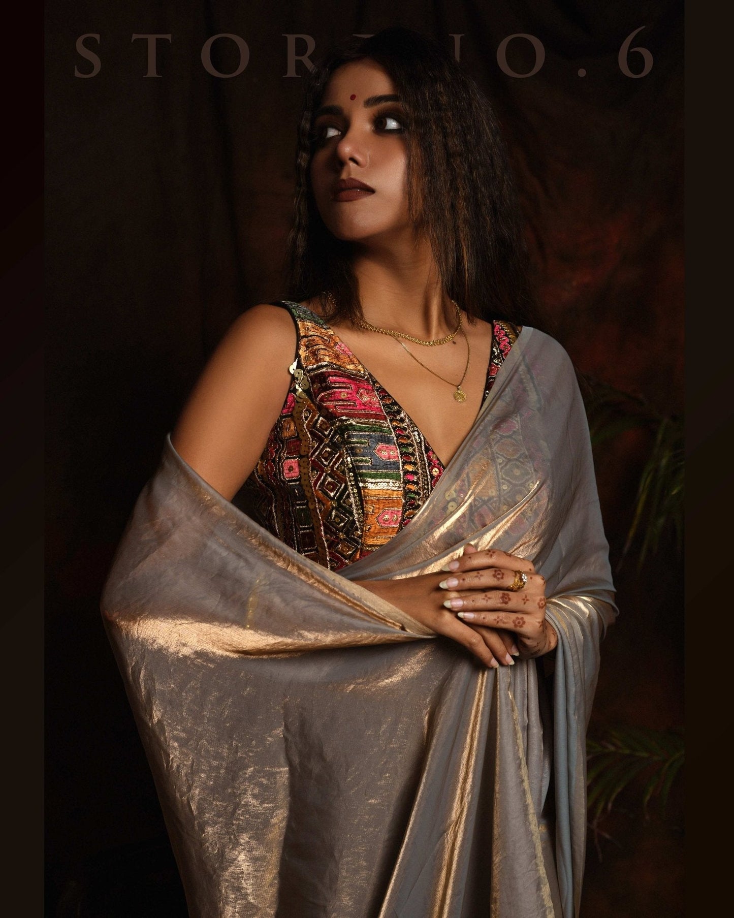 THE FORBIDDEN OASIS SAREE