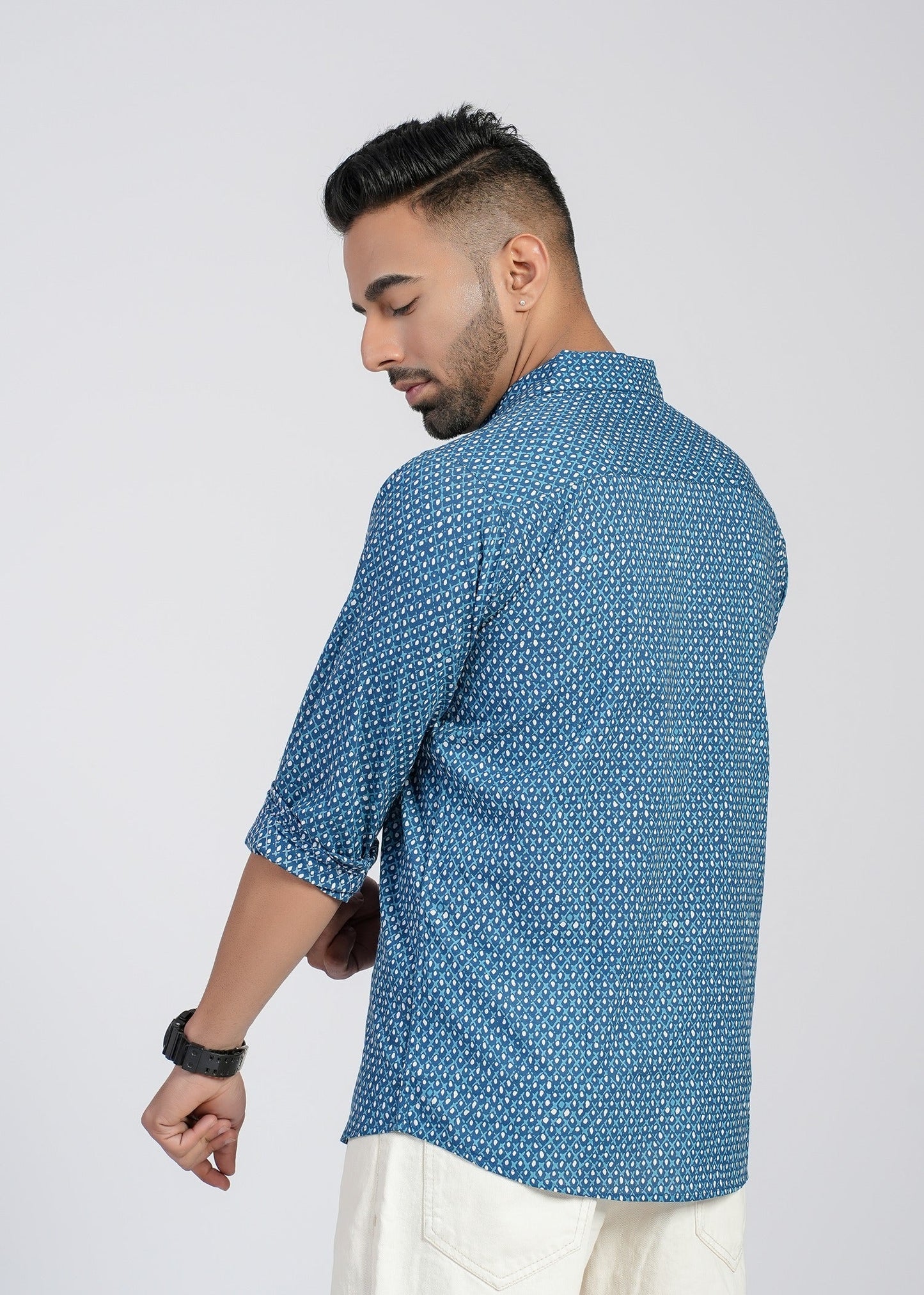 Cotton Printed Full Sleeve Shirt
