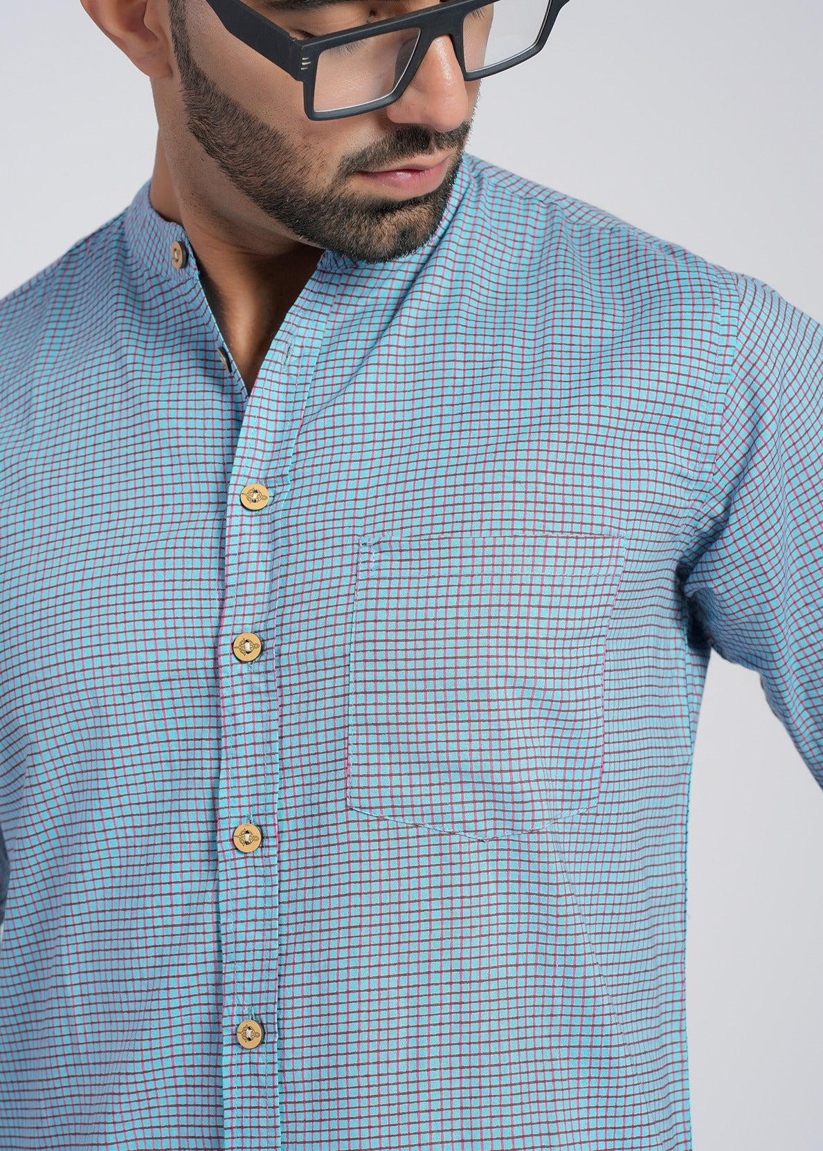 COTTON PRINTED FULL SLEEVE SHIRT