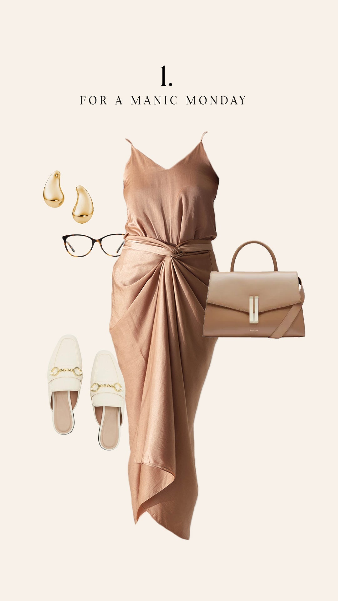 Amy Dress Camel