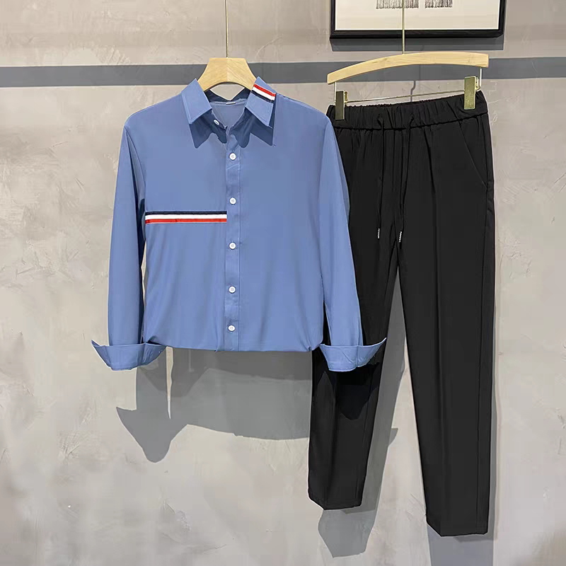 Elitaire Stripe Ensemble Shirt