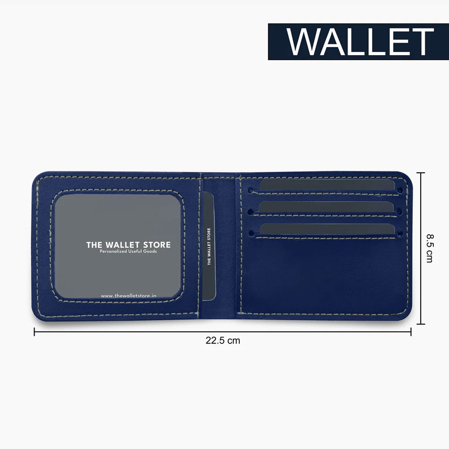 Customized Wallet With Name & Charm