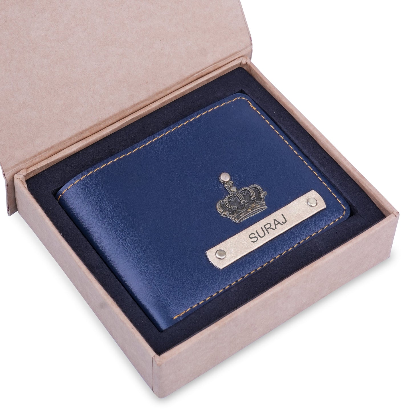 Customized Wallet With Name & Charm