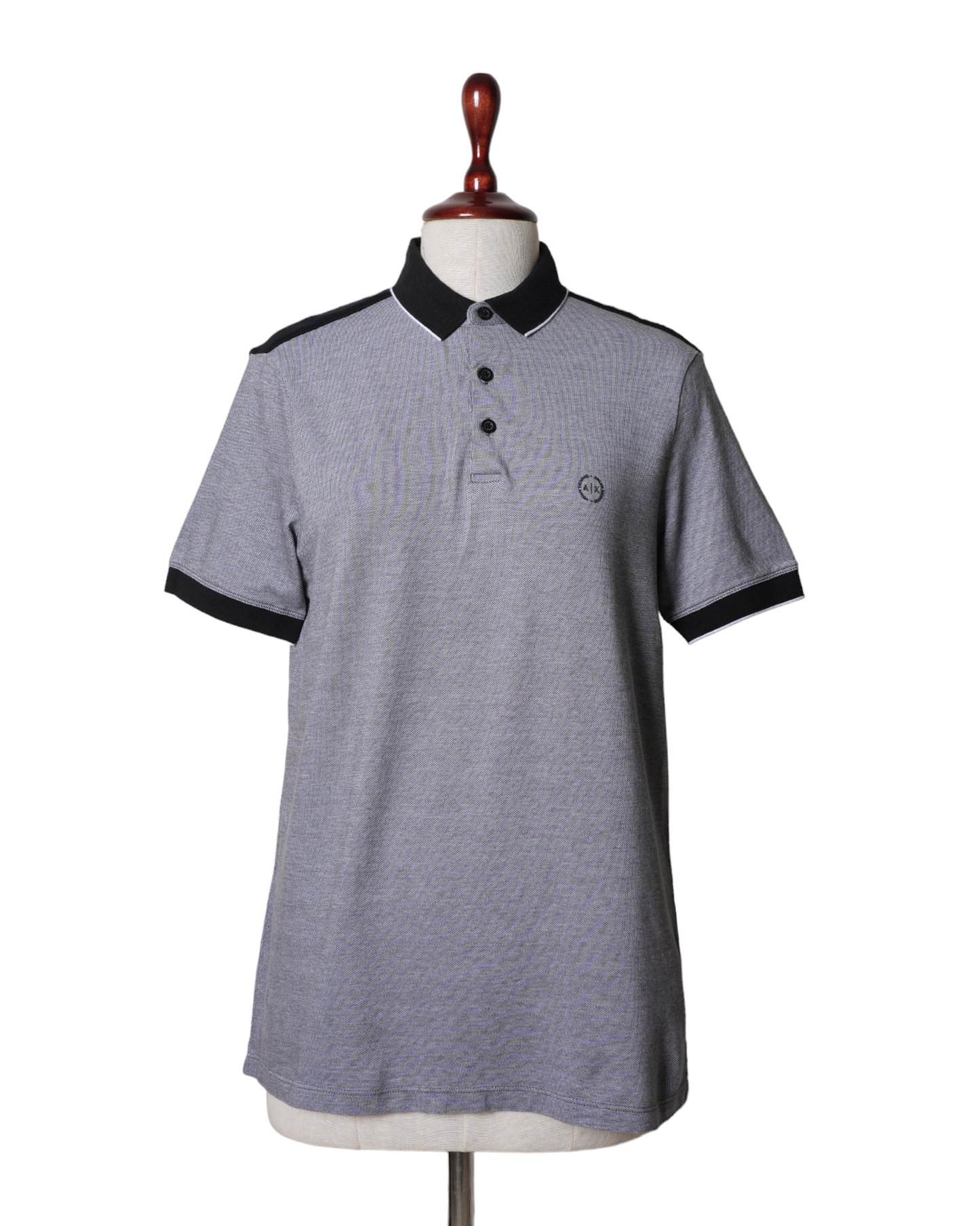 Armani Exchange Grey & Black T-shirt