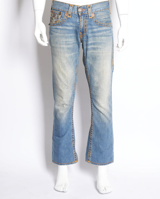 True religion ricky relaxed straight jeans
