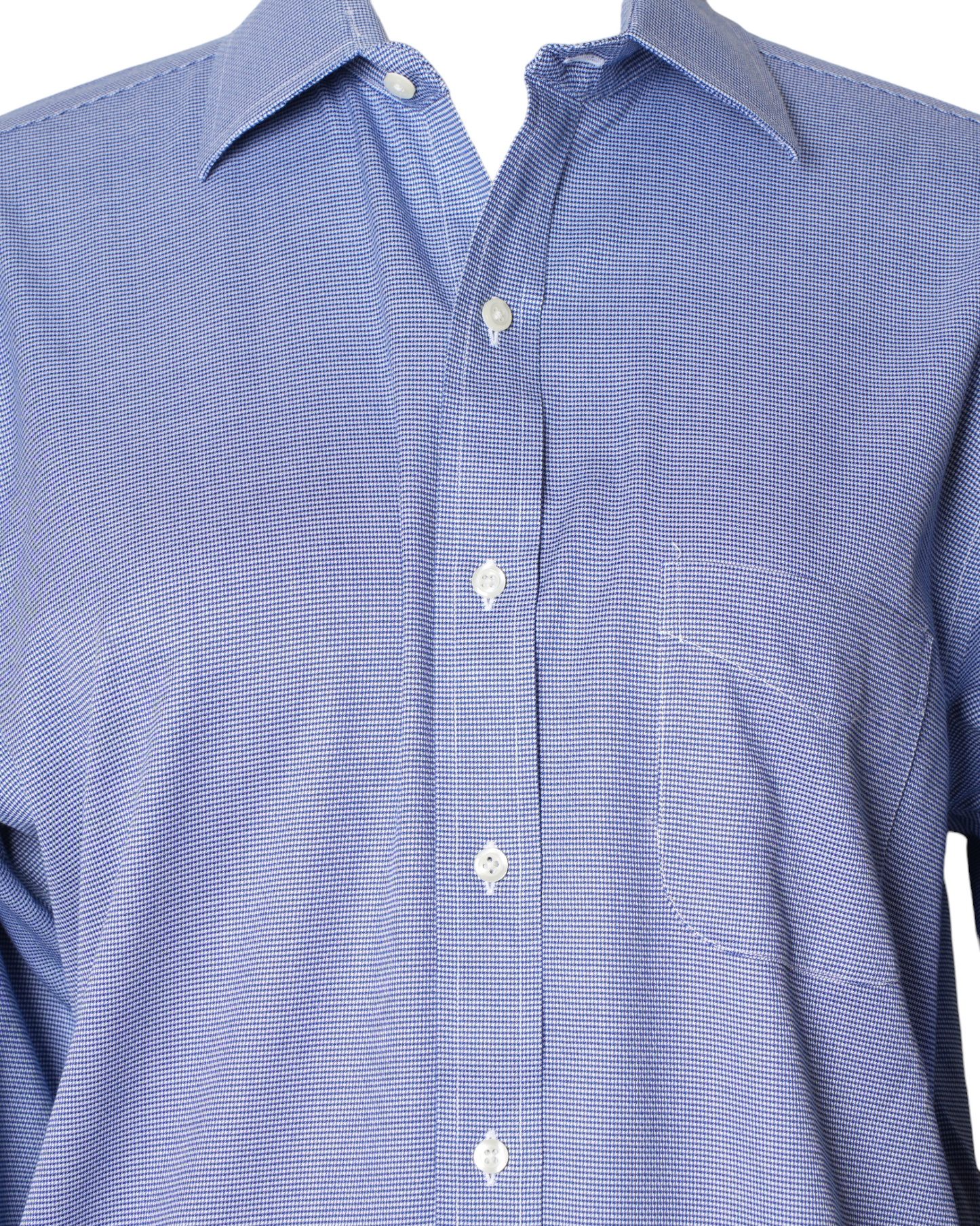 Brooks & Brothers Blue Minute Checks Shirt