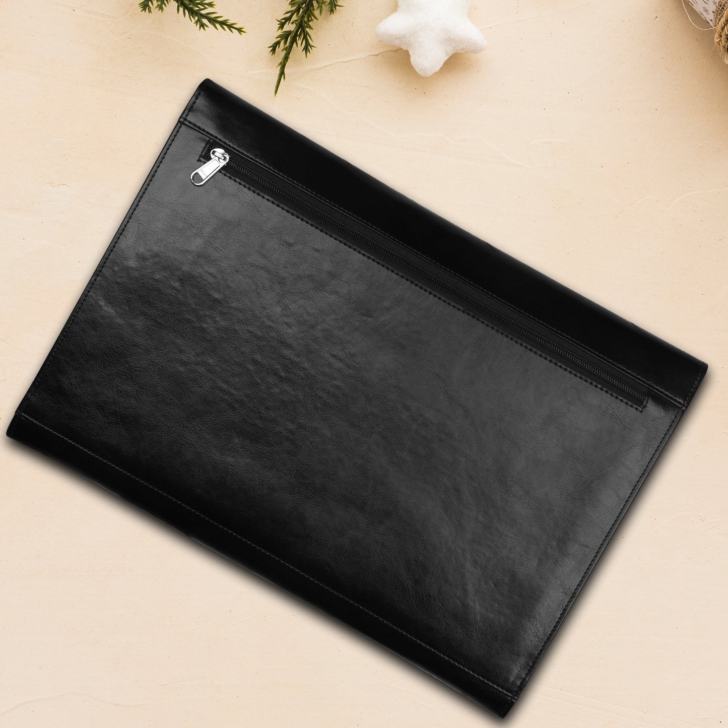 Personalized Premium Quality Leather Laptop Sleeve With Name