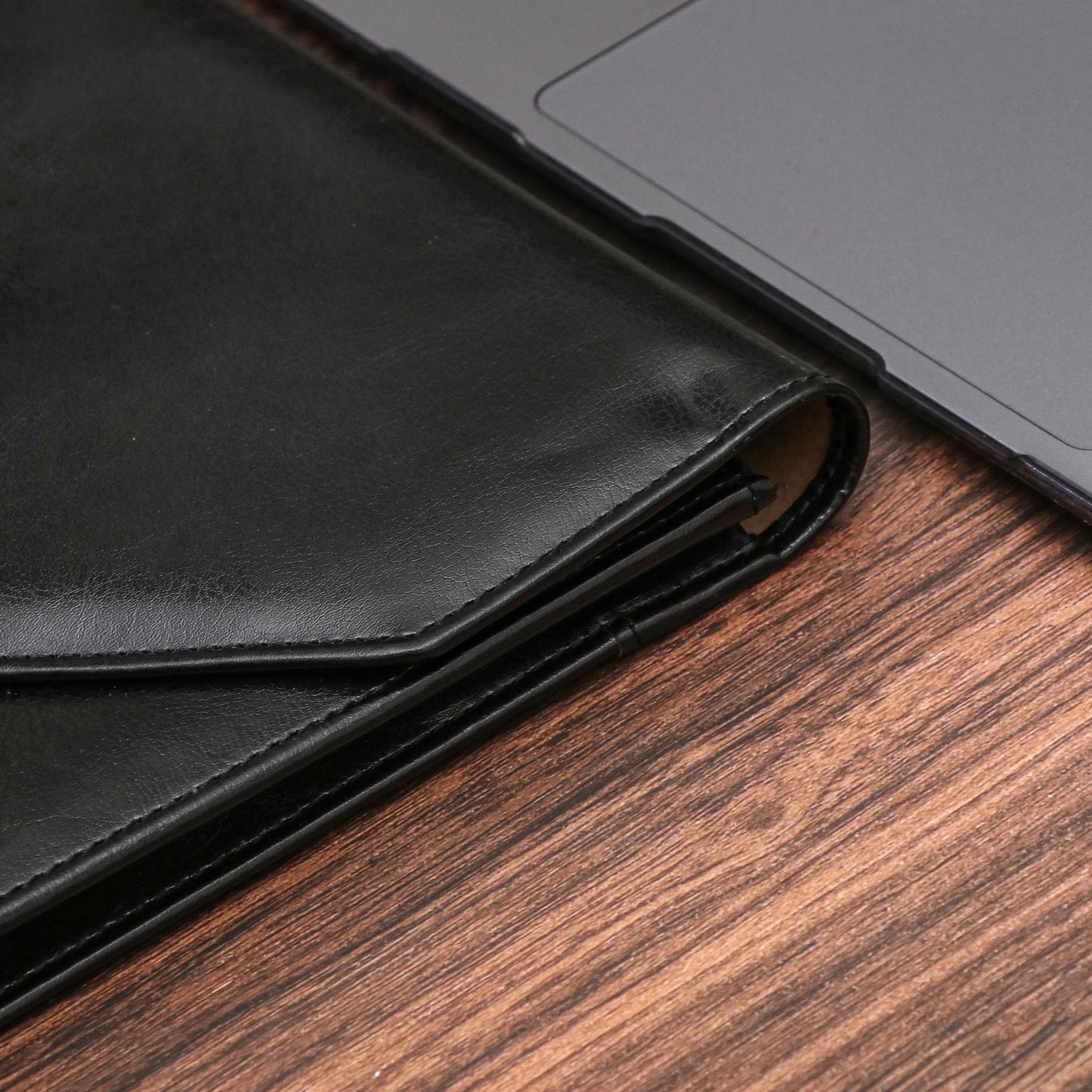 Personalized Premium Quality Leather Laptop Sleeve With Name