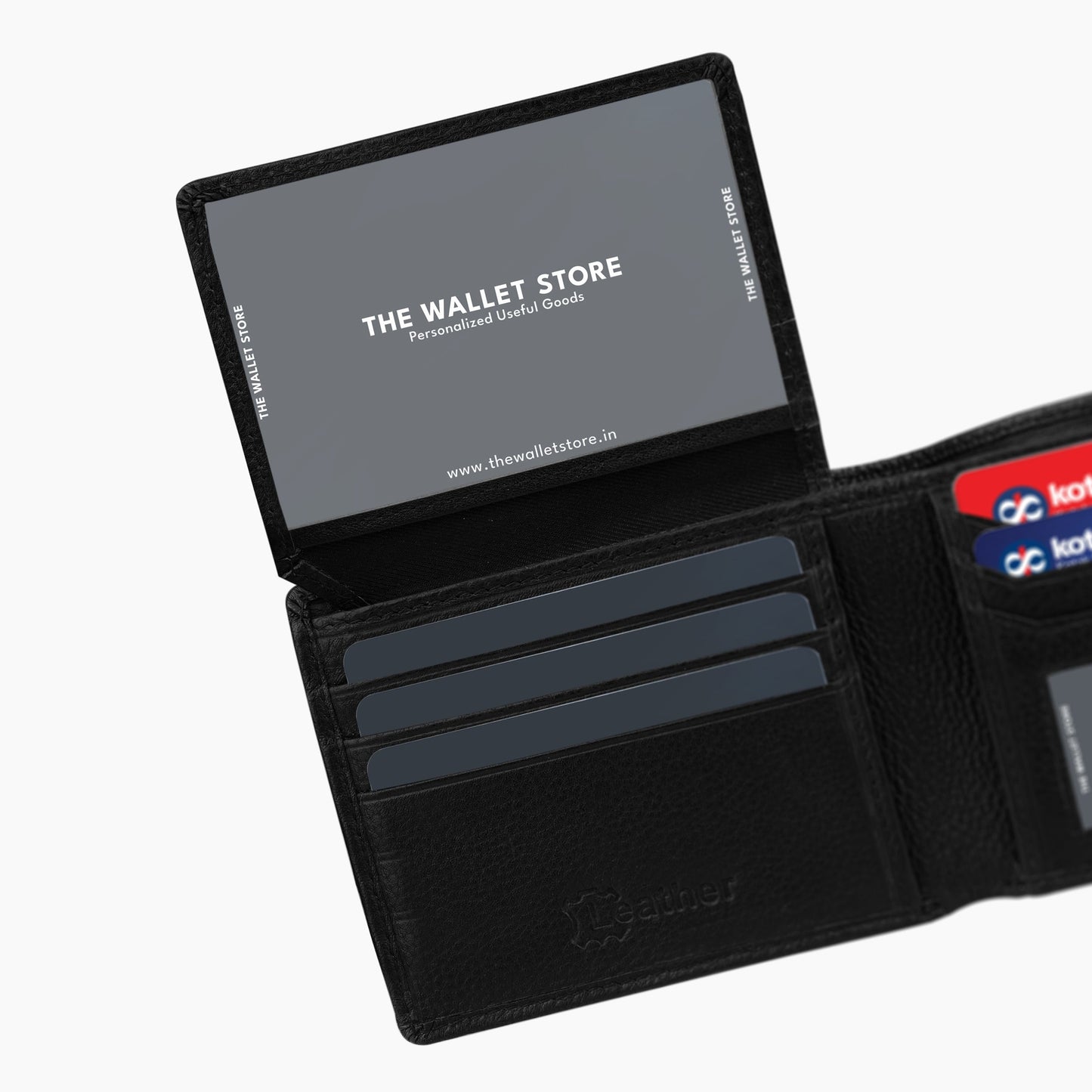 Mystic Leather Wallet For Men - Black
