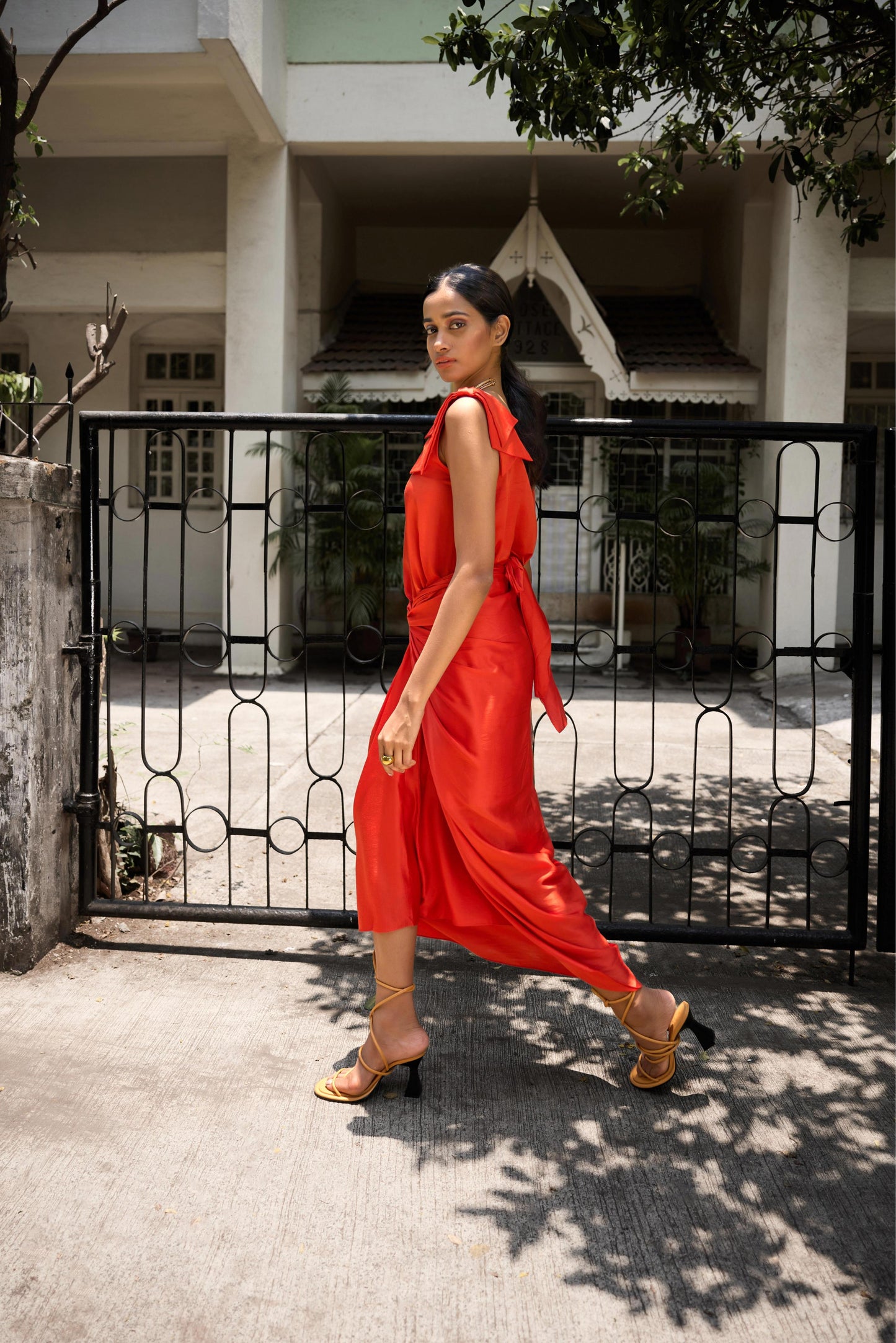 Elsa Co-ord Set Red