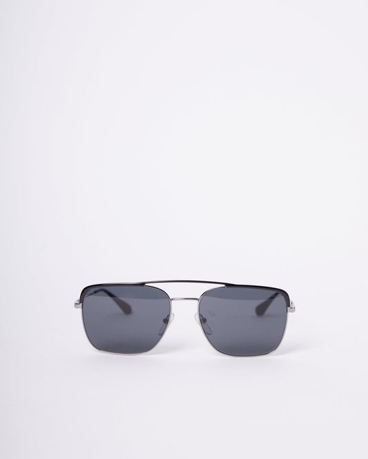 New Prada PR53VS Black Square Sunglasses