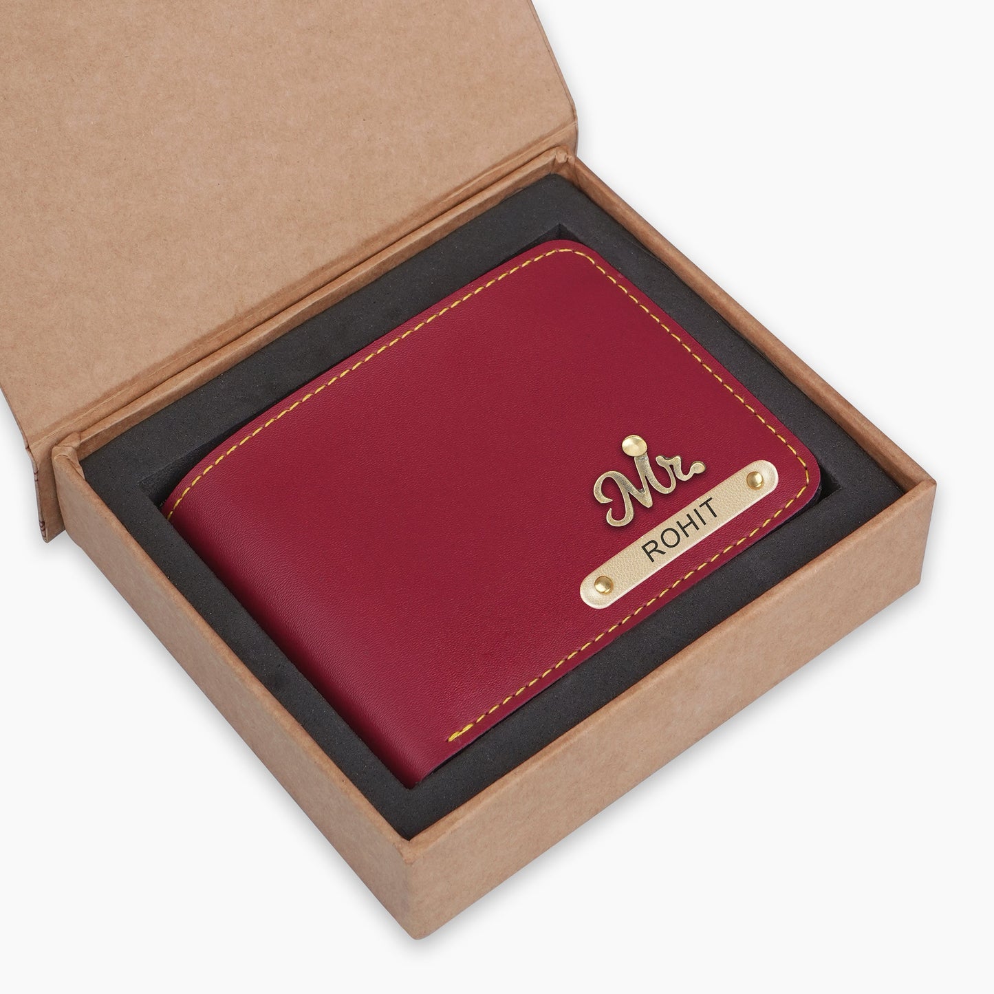 Customized Wallet With Name & Charm