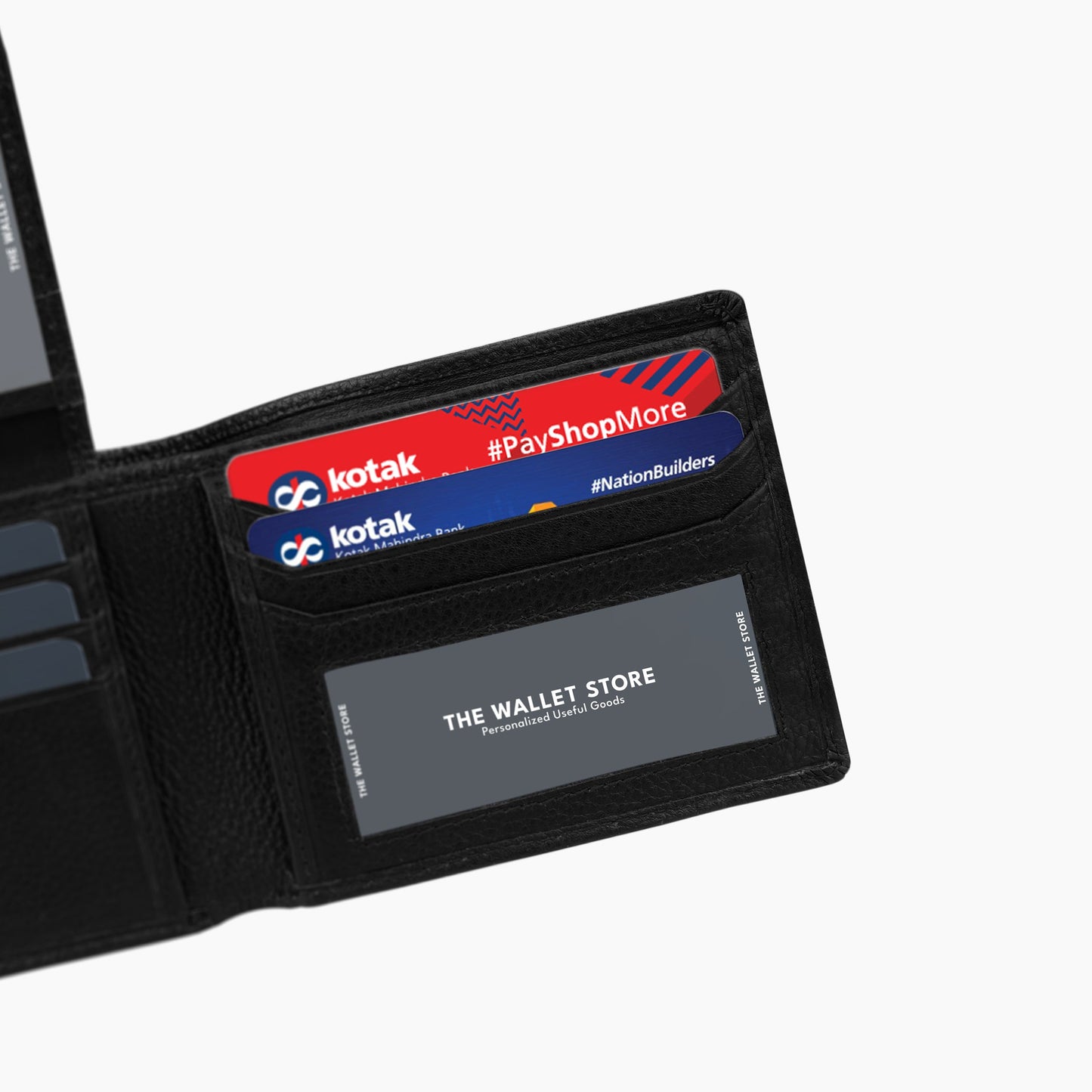 Mystic Leather Wallet For Men - Black
