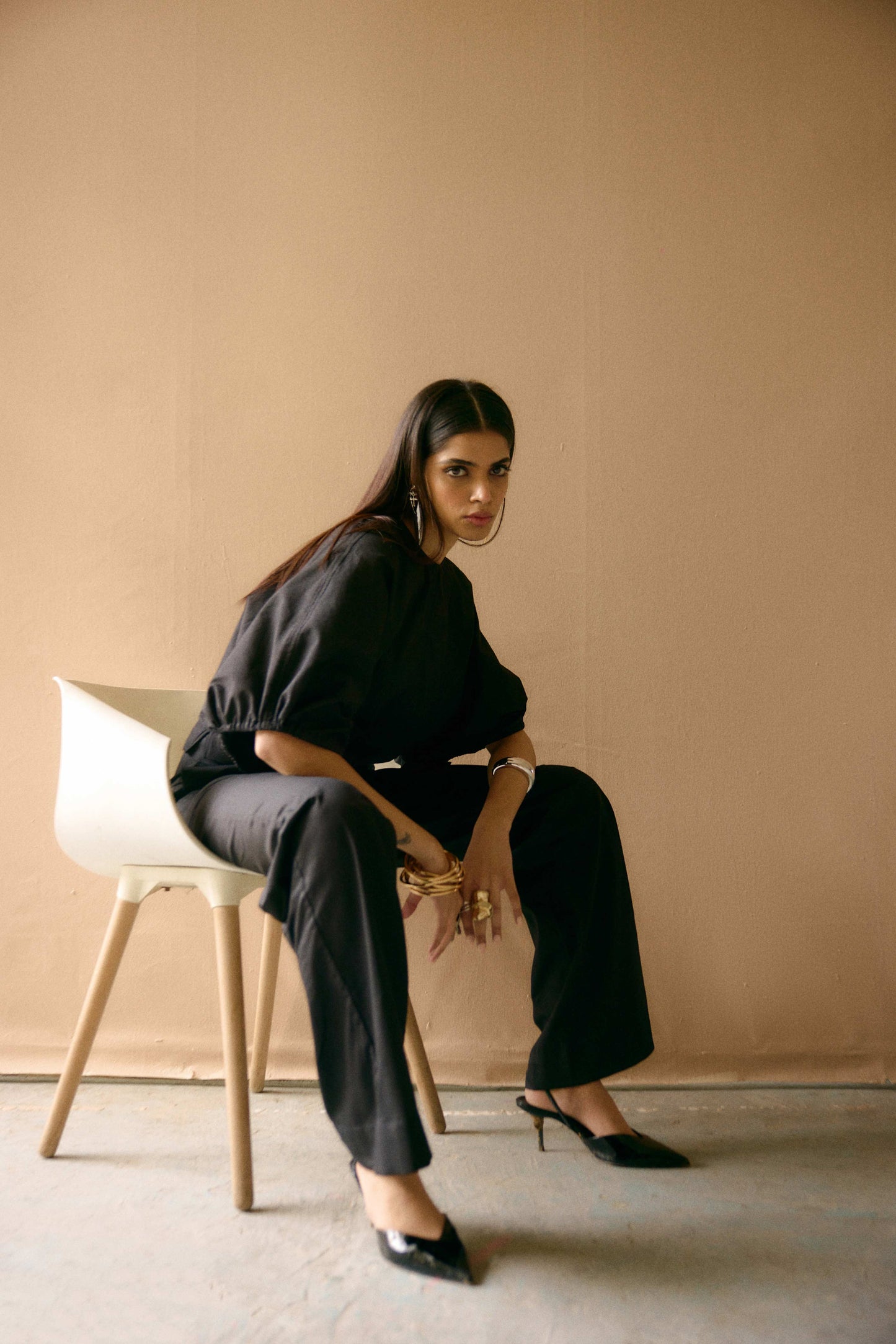 Sola Co-ord Set Black