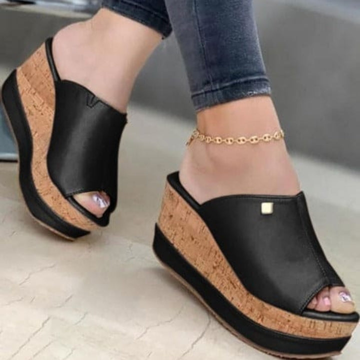 Fish Mouth Comfortable Wedges