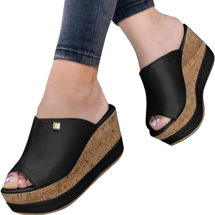 Fish Mouth Comfortable Wedges