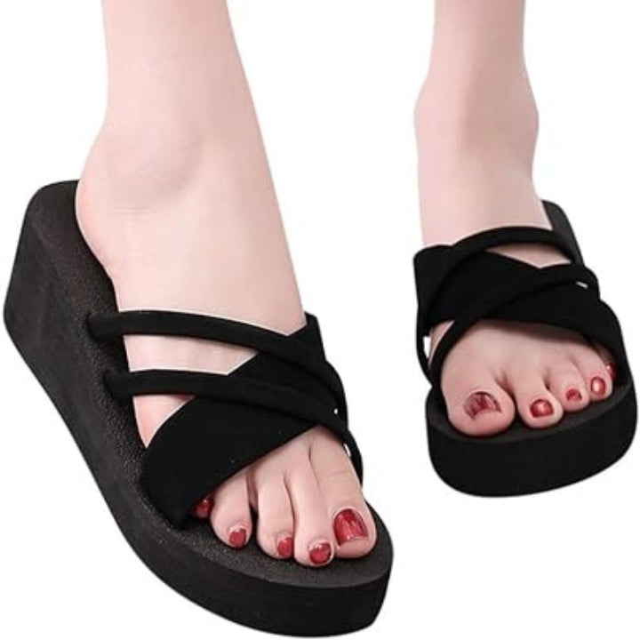 Black Bliss Solid Wedges