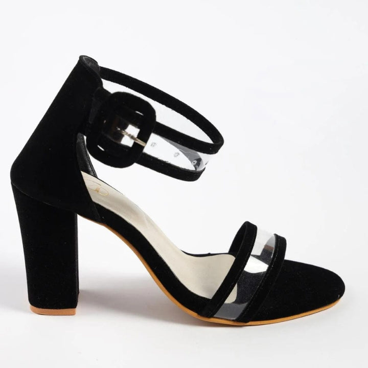 Fumaria Black Party Heels