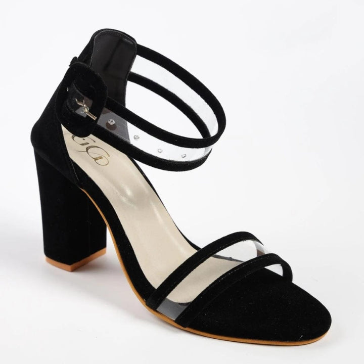Fumaria Black Party Heels