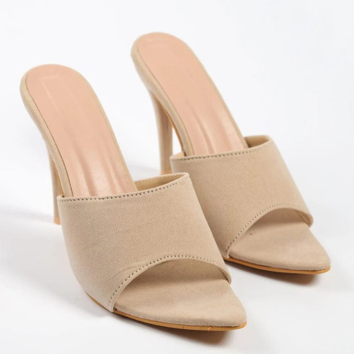 Bellis Sophisticate Brown Stilettos