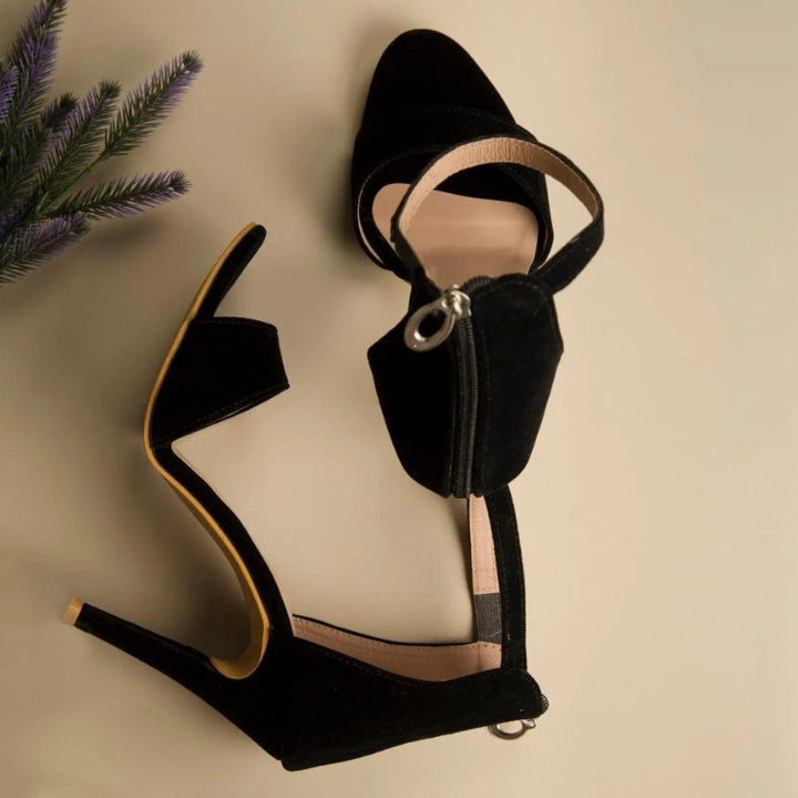 Clubgirl Ankle Loop Pencil Heels
