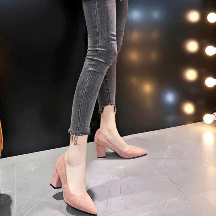 Pinky Pudgies Pumps
