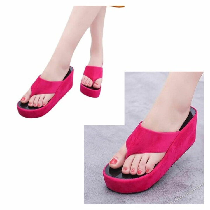 Gothic Rose Platform Wedges