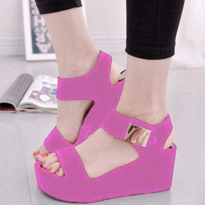 Blush Blossom Wedges
