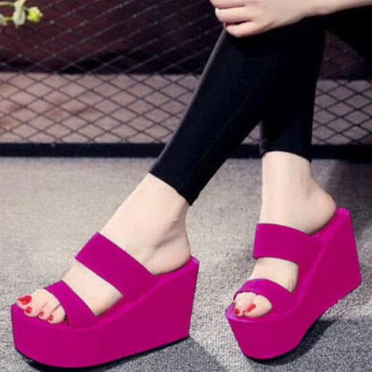 Fuchsia Flair Wedges