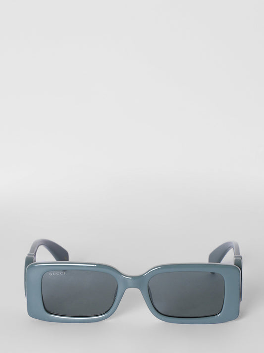 *New* Gucci Rectangular Frame Grey Sunglasses
