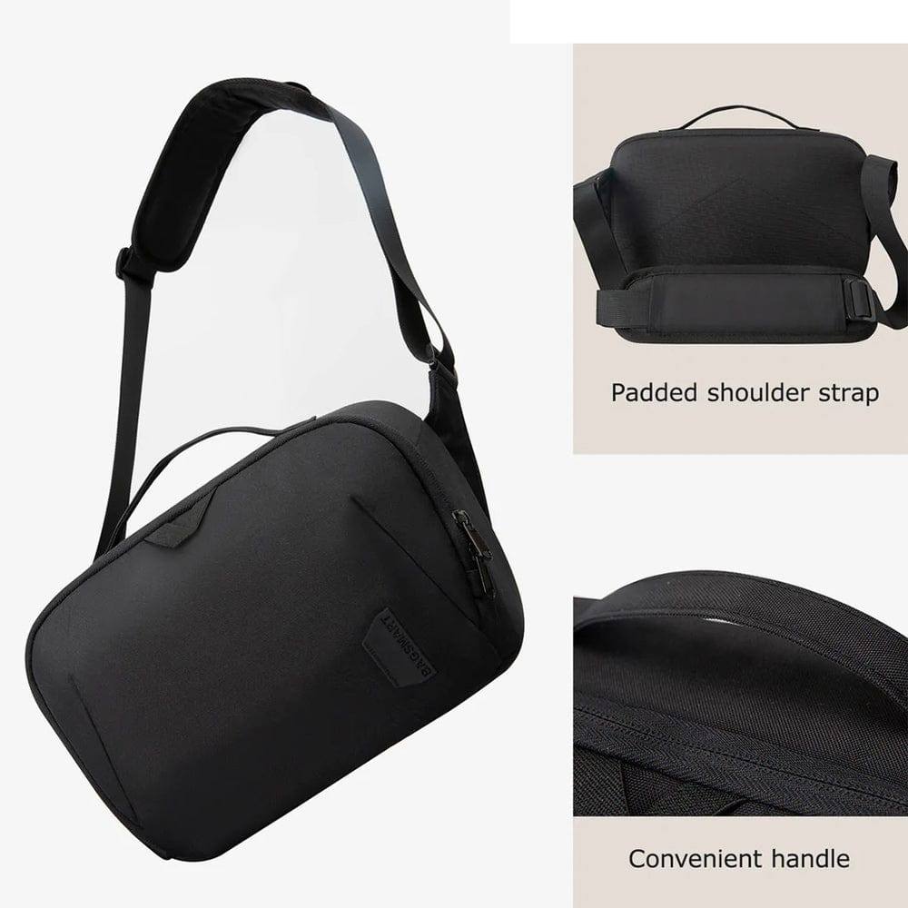 DSLR Crossbody Camera Bag - Black