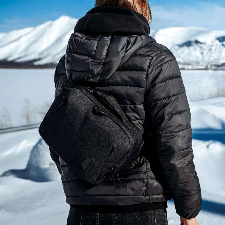 DSLR Crossbody Camera Bag - Black