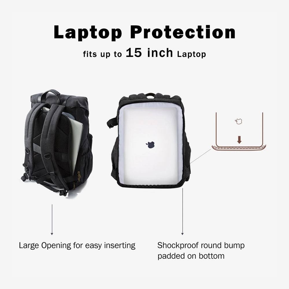 Photo Series Camera Backpack - Black