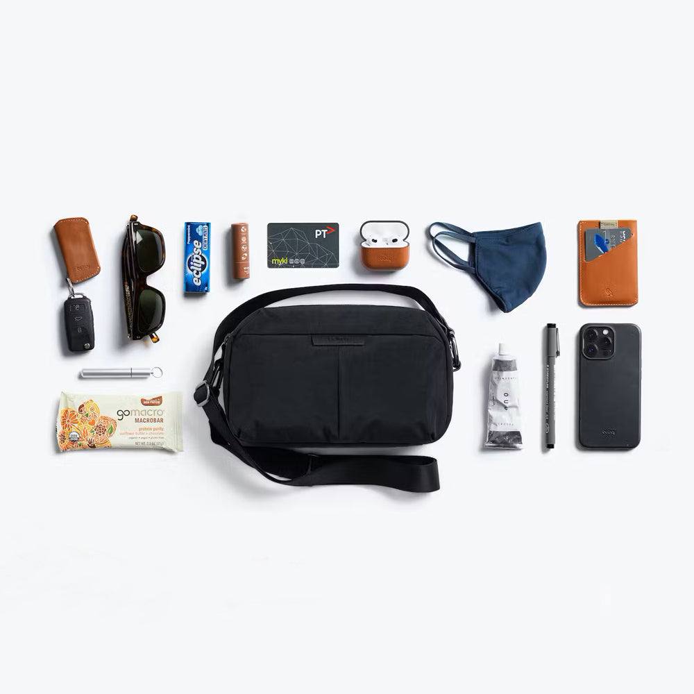 Tokyo Crossbody Bag - Raven
