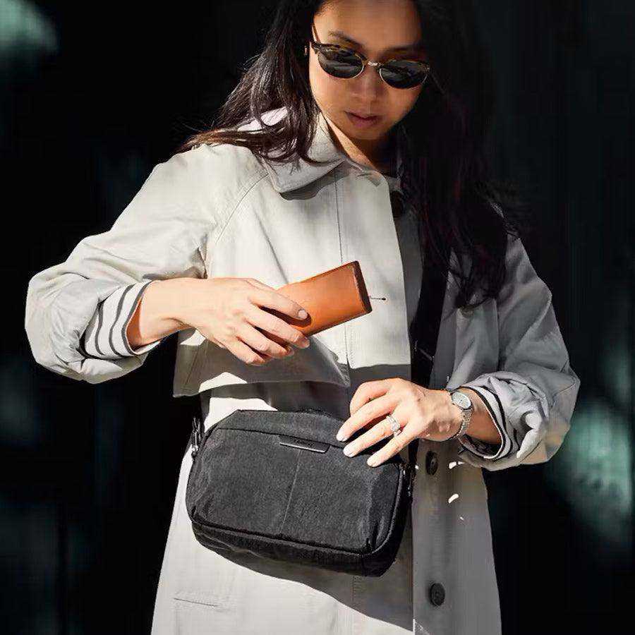 Tokyo Crossbody Bag - Raven