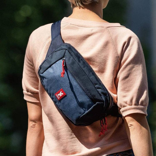 Ziptop Sling Bag - Navy Tritone