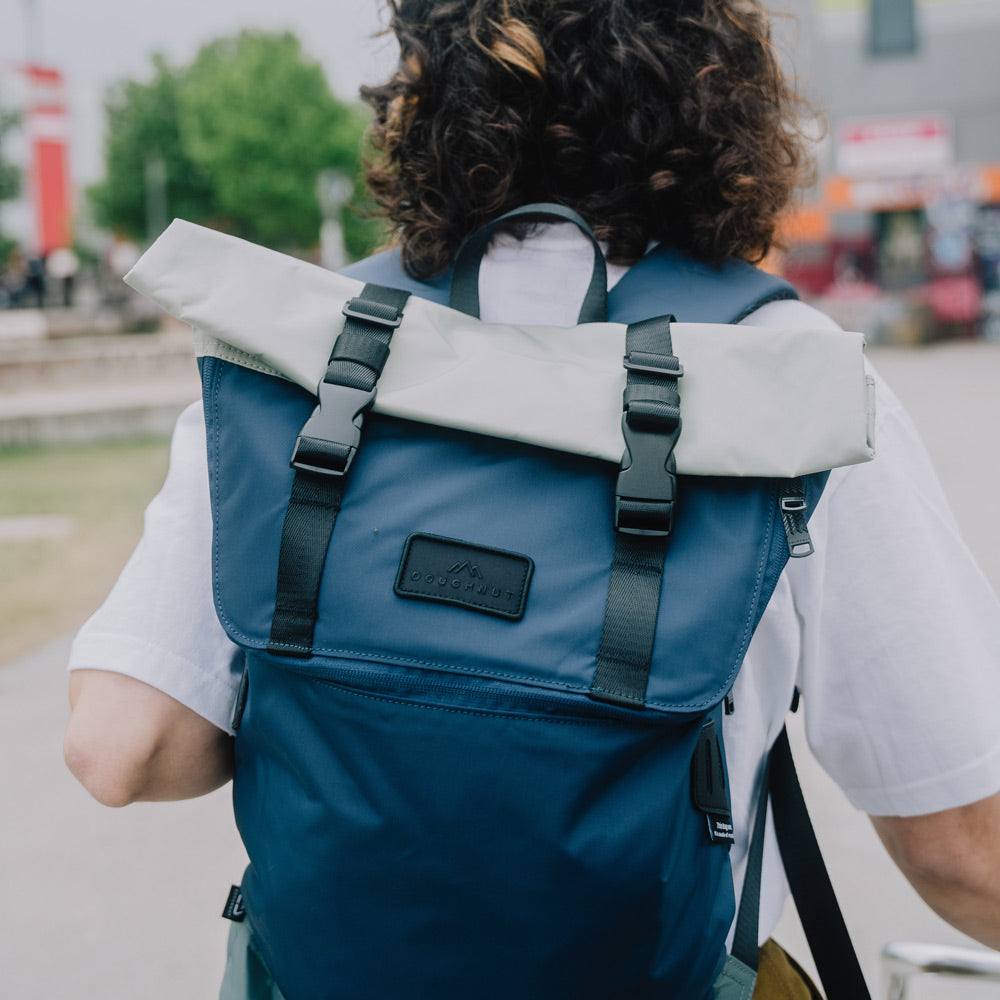 Christopher Go Wild Series Travel Backpack 18L - Navy & Grey