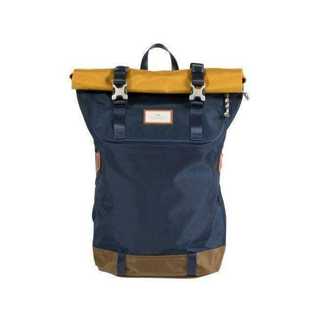 Christopher Travel Backpack 18L - Navy x Mustard
