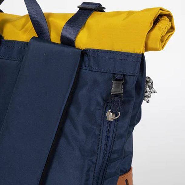 Christopher Travel Backpack 18L - Navy x Mustard