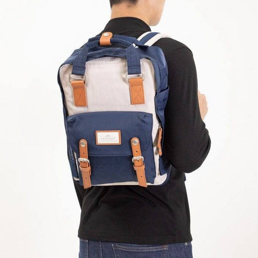 Macaroon Backpack 16L - Ivory x Navy